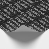 Strafrechter-majoor extraordinaire cadeaupapier (Hoek)