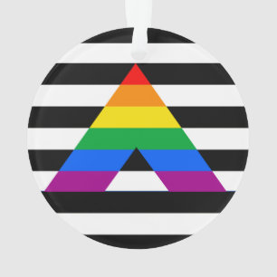 STRAIGHT ALLY PRIDE 2014 PRIDE.png Ornament