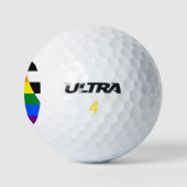 Straight Ally Pride Golfballen (Logo)