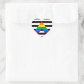 Straight Ally Pride Hart Sticker (Tas)