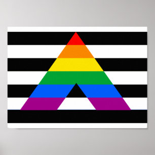 Straight Ally Pride Poster