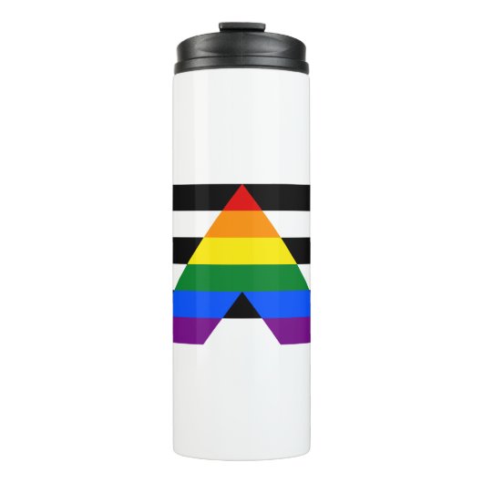 Straight Ally Pride Thermosbeker (Voorkant)