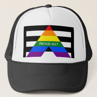Straight Ally Pride Trucker Pet