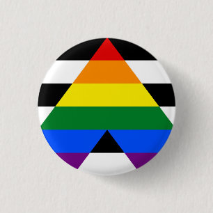 Straight Ally Ronde Button 3,2 Cm