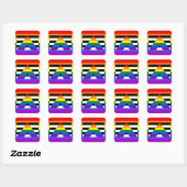 Straight Ally stickers (Vel)