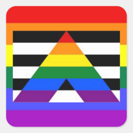 Straight Ally stickers