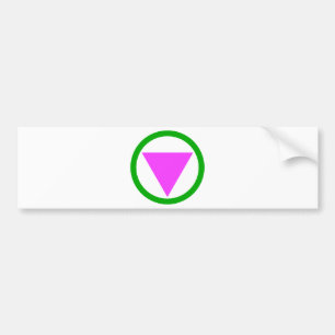 Straight Ally Symbol Bumpersticker