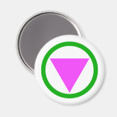 Straight Ally Symbol Magneet (Voorkant / Achterkant)