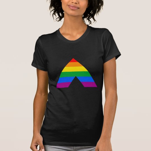 Straight Ally Symbol T-shirt (Voorkant)