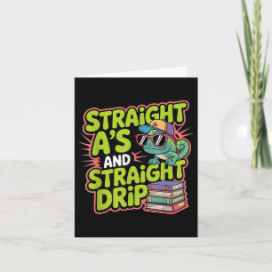 Straight as en straight drup, terug naar school, G Kaart