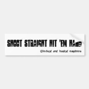 Straight Bumpersticker