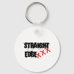 Straight Edge Box Sqr Sleutelhanger