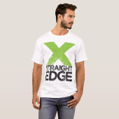 Straight Edge T-shirt (Voorkant volledig)