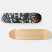 Straight Jacket Psycho Killer Halloween Skateboard (Horizontaal)