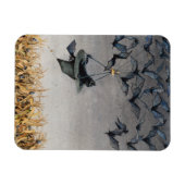 Straight on Till Morning Magnet (Horizontal)