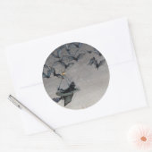 Straight on Till Morning Ronde Sticker (Envelop)