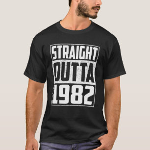 Straight Outta 1982 40th Birthday Gifts  Ge T-shirt