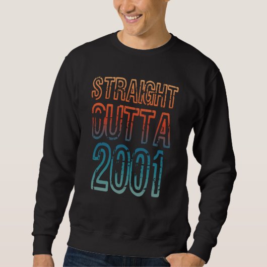 Straight Outta 2001 Trui (Voorkant)
