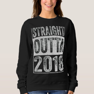Straight Outta 2018 4 Jaar Oud  4e Geboorte Trui