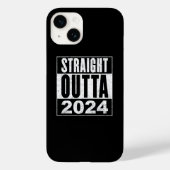 Straight Outta 2024 Case-Mate iPhone Case (Achterkant)
