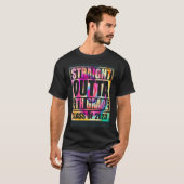 Straight Outta 5th Grade Great Graduation   1 T-shirt (Voorkant volledig)