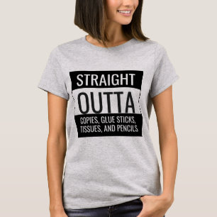 Straight Outta Alles Teacher Shirt