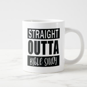 STRAIGHT OUTTA BIBLE STUDY Christelijke Faith Quot Extra Grote Beker
