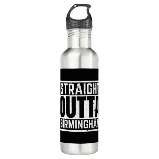 Straight Outta Birmingham Waterfles (Voorkant)