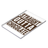 Straight Outta Brown Chocolate Notitieboek (Linkerzijde)