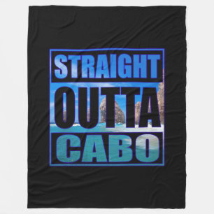 Straight Outta Cabo Fleece Deken