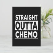 Straight Outta Chemo Kaart (Staand voorkant)