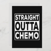 Straight Outta Chemo Kaart (Voorkant / Achterkant)