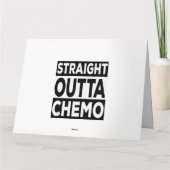 Straight Outta Chemo Kaart (Achterkant)