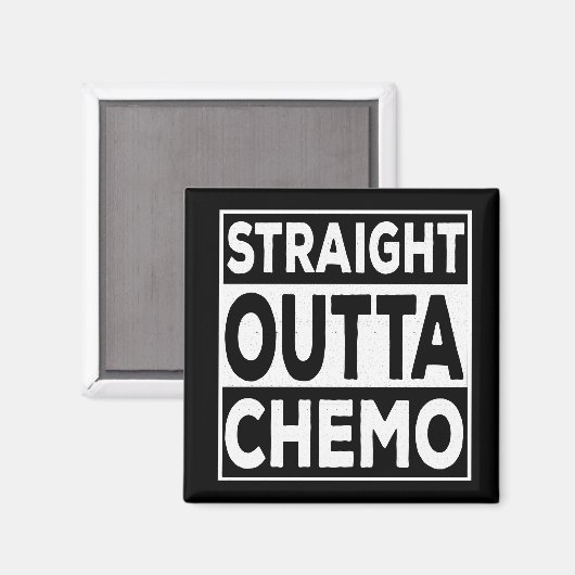 Straight Outta Chemo Magneet (Voorkant / Achterkant)