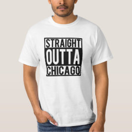 Straight Outta Chicago grappige shirt