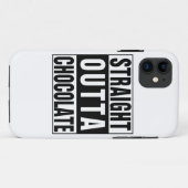 Straight Outta Chocolate Case-Mate iPhone Case (Achterkant (horizontaal))