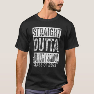 Straight Outta Culture School Class 2023 Graduat T-shirt