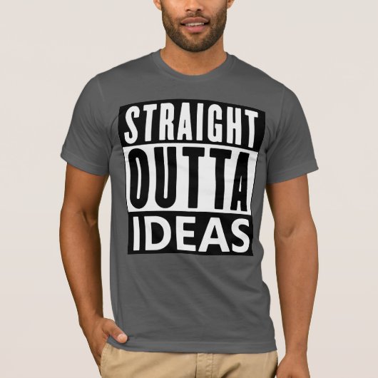 Straight Outta Ideas Urban Camouflage Shirt (Voorkant)