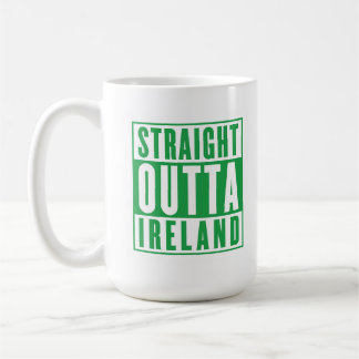 Straight Outta Ierland St. Patricks Day Iers Koffiemok