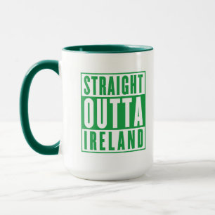 Straight Outta Ierland St. Patricks Day Iers Mok