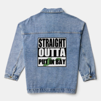 Straight Outta in Bay Denim Jacket