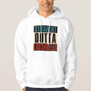 Straight Outta Los Angeles Californië Verenigde St Hoodie