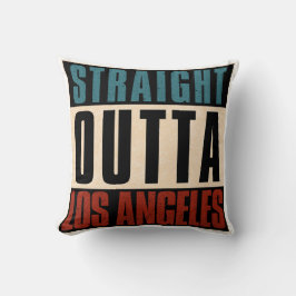 Straight Outta Los Angeles Californië Verenigde St Kussen