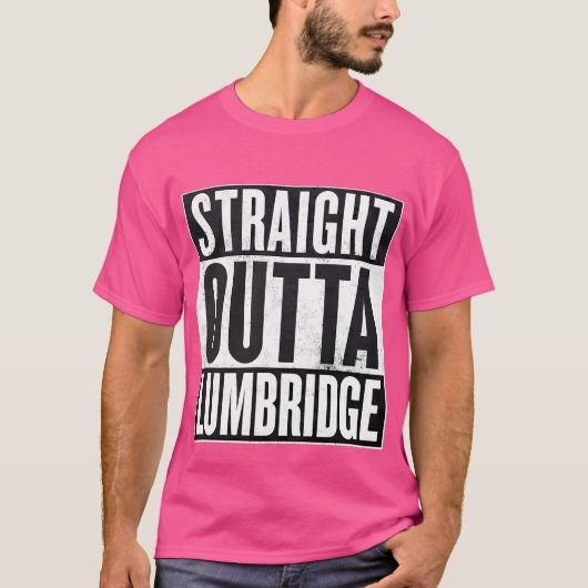 Straight Outta Lumby T-shirt (Voorkant)