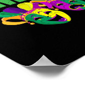 Straight Outta Mardi Gras Poster (Hoek)