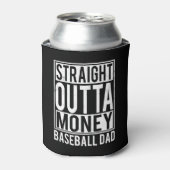 Straight Outta Monkey Baseball DAD Blikjeskoeler (Blikje Voorkant)