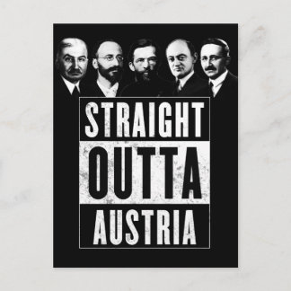 Straight Outta Oostenrijk Briefkaart