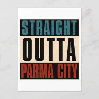 Straight Outta Parma Ohio OH Briefkaart