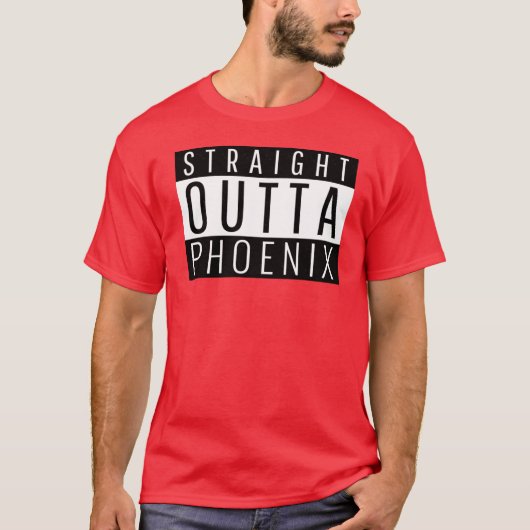 Straight Outta Phoenix T-shirt (Voorkant)
