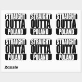 Straight Outta Poland Sticker (Vel)